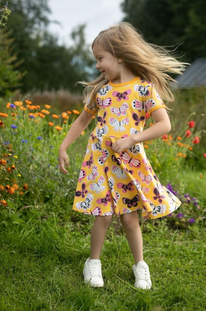 Paapii Sani Dress in Butterfly Sun Pink - Image 9