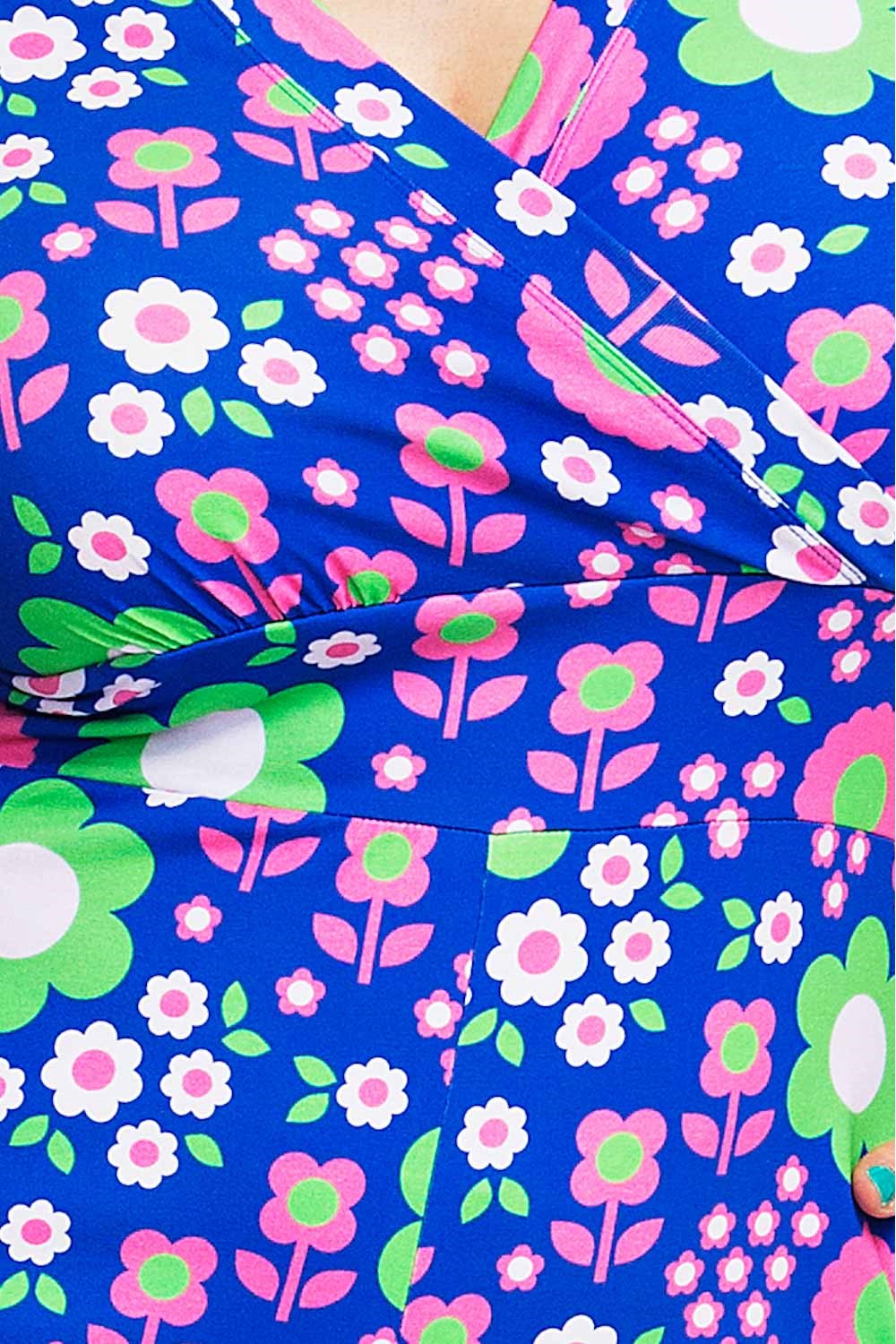 Cissi och Selma Britta Jumpsuit in Daisy Bla - Image 5