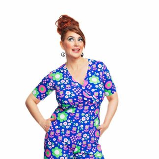 Cissi och Selma Britta Jumpsuit in Daisy Bla