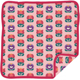 Maxomorra Cushion Cover in Picnic Tulip