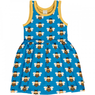 Maxomorra Sleeveless Spin Dress in Picnic Bee