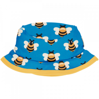 Maxomorra Sun Hat in Picnic Bee (Approx 9-12 Years Only)