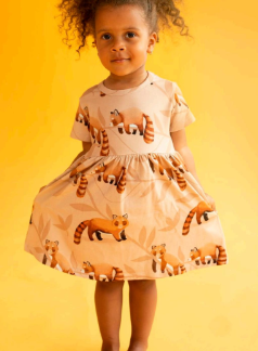 Curious Stories Cozy Panda Dress