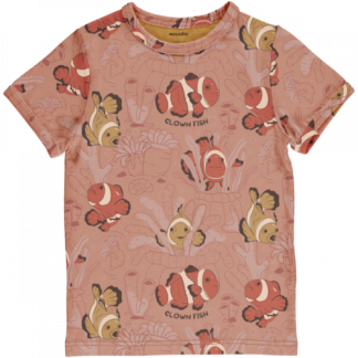 Meyadey Short Sleeved Top in Clown Fish Glory (Size 104/110 Only)