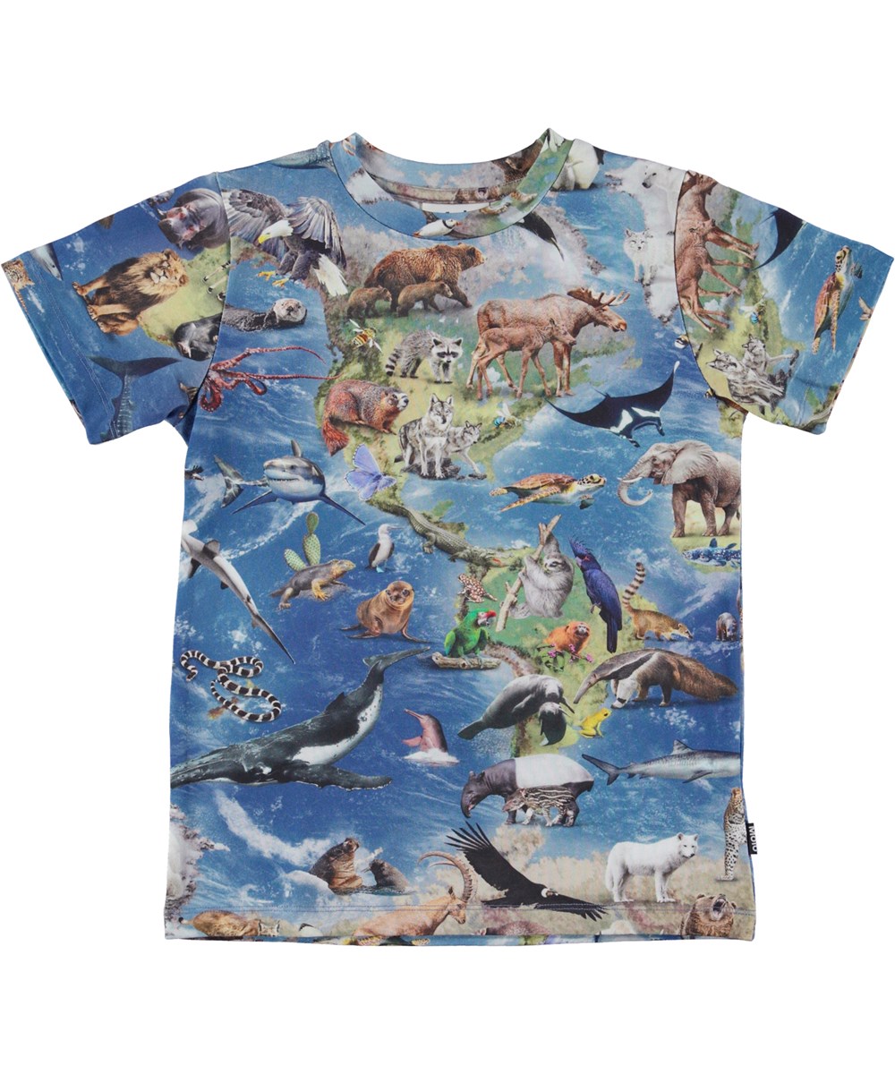 Molo Ralphie Amazing Earth T-Shirt (Size 104 only)