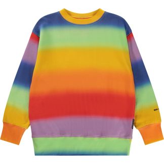 Molo Mattis Rainbow Spray Sweatshirt