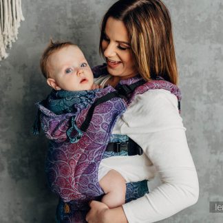 LennyLamb LennyGo Ergonomic Carrier, Baby Size, Paisley Kingdom