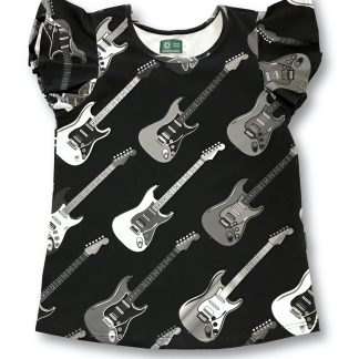 Naperonuttu Sound in the Dark Adult Frill Sleeved Top