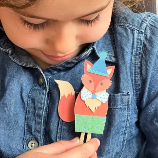 Cotton Twist - Make Your Own Fox Peg Doll