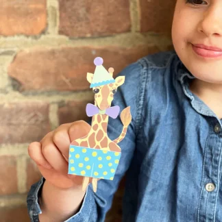 Cotton Twist - Make Your Own Giraffe Peg Doll