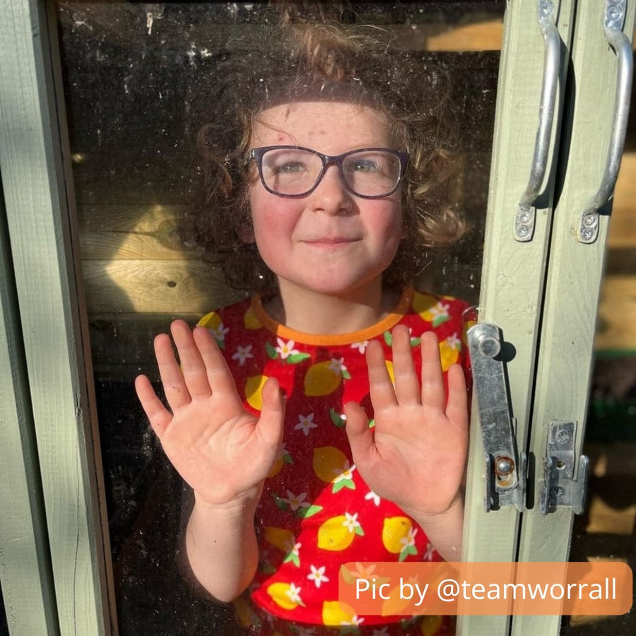 Mandarina Short Sleeved Top Lemon Blossom Flame Scarlet - Image 4