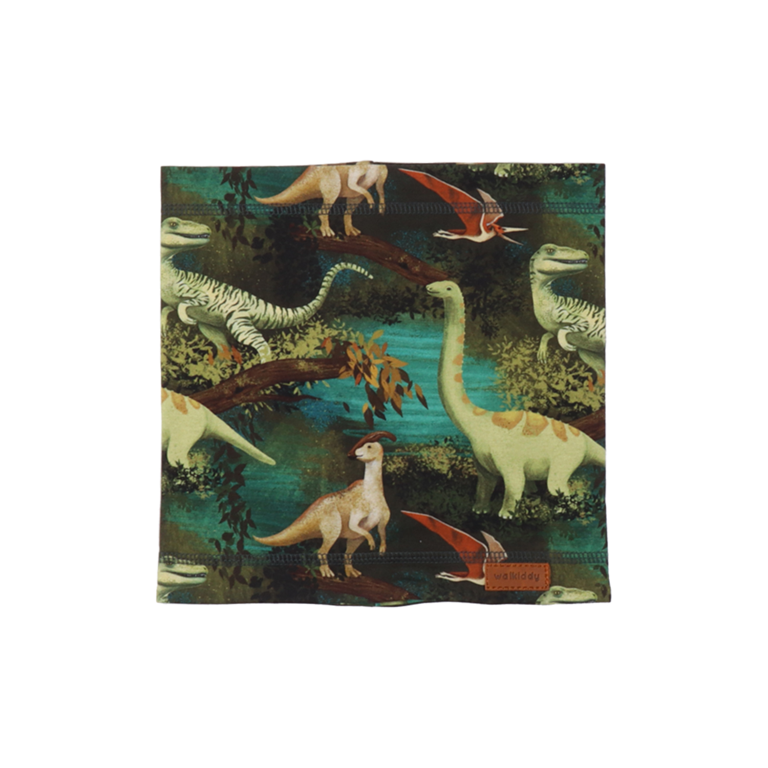 Walkiddy Dinosaur Jungle Tube Scarf
