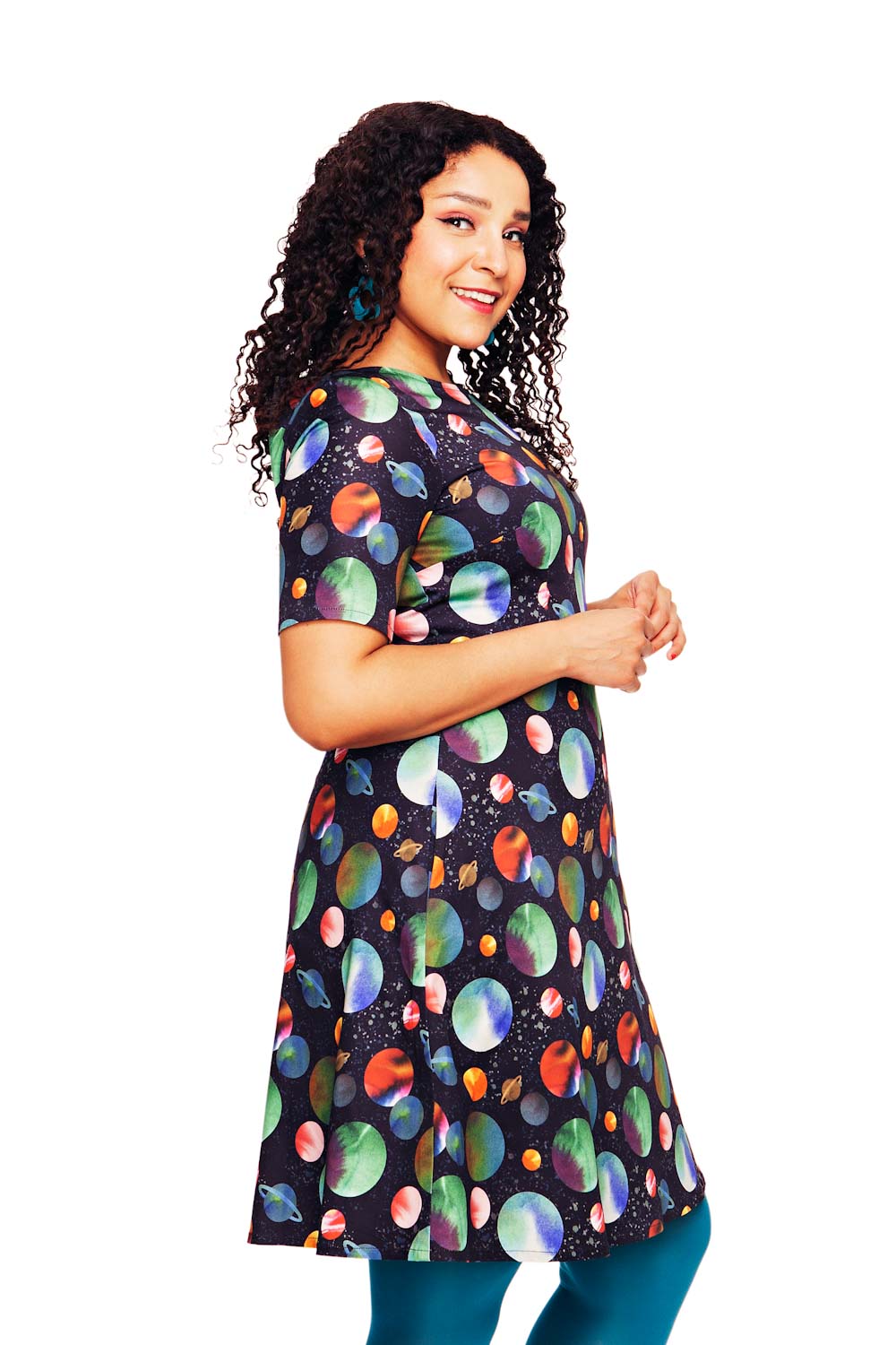 Cissi och Selma Irma Dress in Vintergatan - Image 5