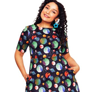 Cissi och Selma Irma Dress in Vintergatan