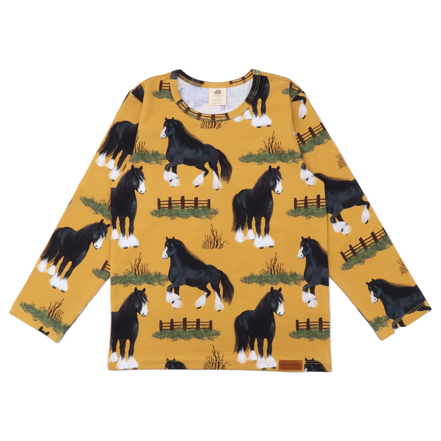 Walkiddy Shire Horses LS Top