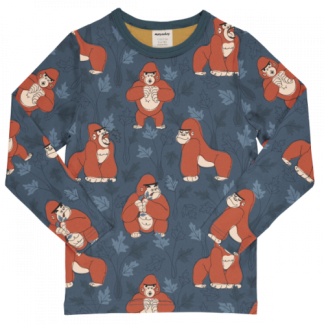 Meyadey Long Sleeved Top in Gorilla Gracious