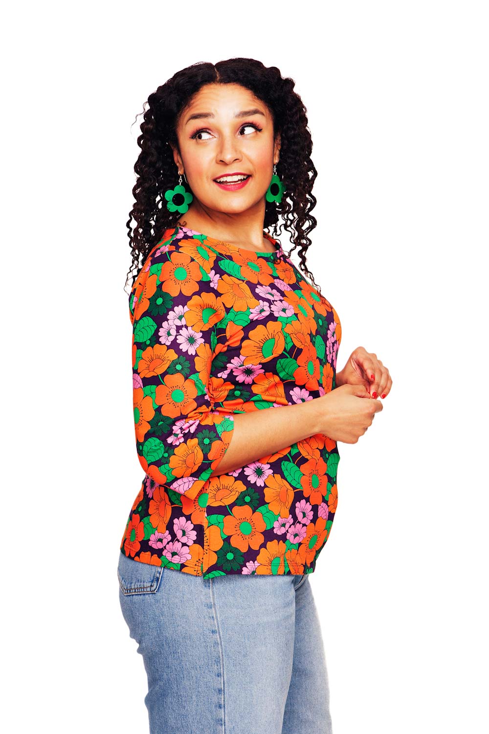 Cissi och Selma Vendela Top in Lila - Image 5