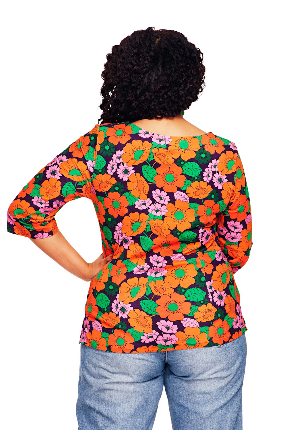 Cissi och Selma Vendela Top in Lila - Image 4