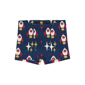 Maxomorra Boxer Shorts in Rocket (Size 98/104 Only)