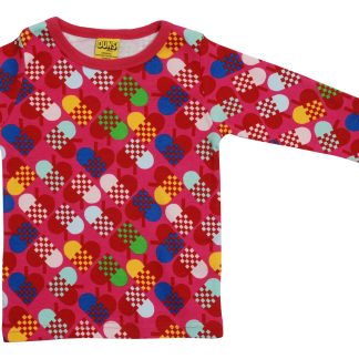 Duns Long Sleeved Top in Hearts