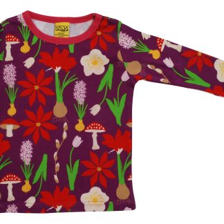 Duns Long Sleeved Top in Winter Flower