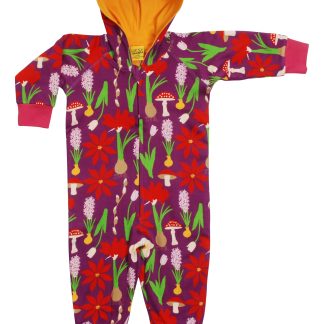 Duns Hood Suit in Winter Flower