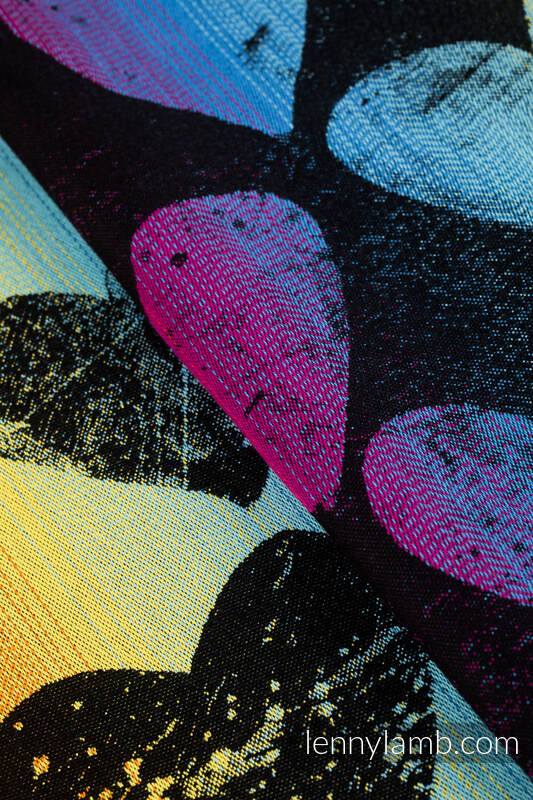LennyLamb Onbuhimo in Lovka Rainbow Dark Toddler Size - Image 3