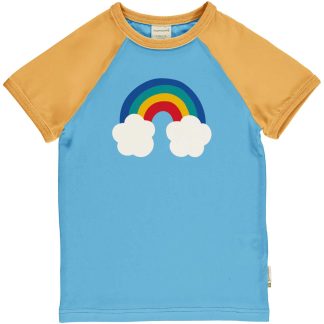 Maxomorra Rainbow Raglan T-Shirt