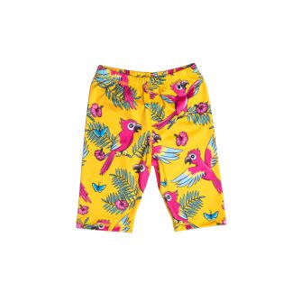 Mullido Swim Shorts in Yellow Parrot