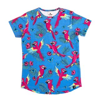 Mullido T-Shirt in Blue Parrot
