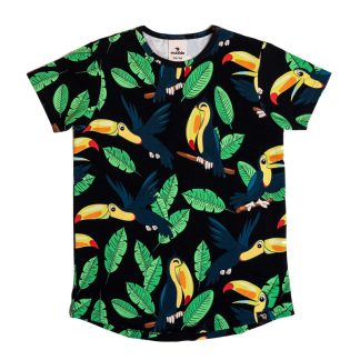 Mullido T-Shirt in Black Toucan
