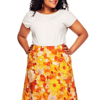 Cissi och Selma Sonja Skirt Dag Orange