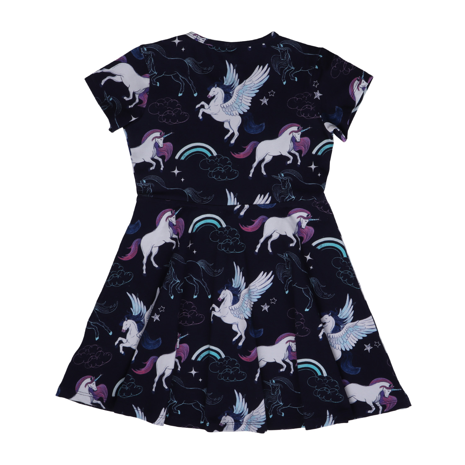 Walkiddy Unicorns & Pegasuses Skater Dress - Image 2