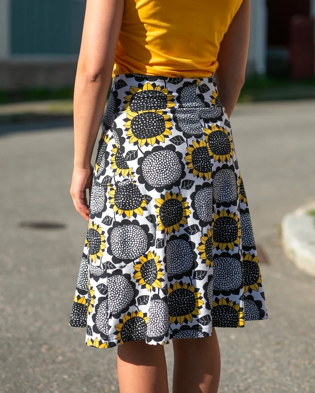 Paapii Pisara Skirt in Sunflower - Image 2