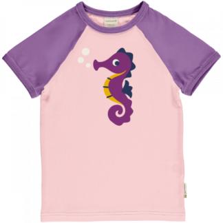 Maxomorra Seahorse Print Raglan T-Shirt