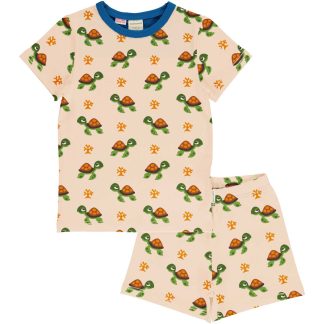 Maxomorra Turtle Print Short Pyjamas