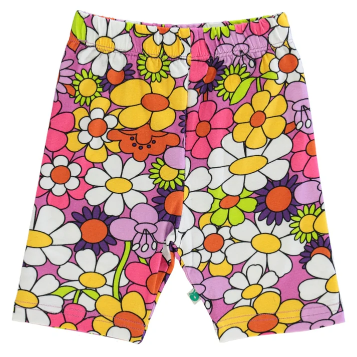 Småfolk Cycling Shorts with Flowers