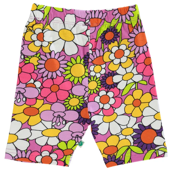 Småfolk Cycling Shorts with Flowers - Image 2