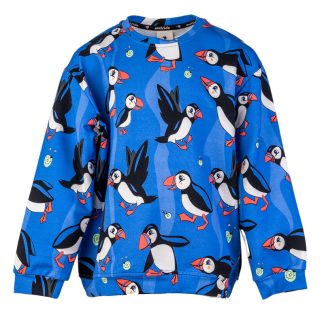 Mullido Puffin Sweatshirt in Blue