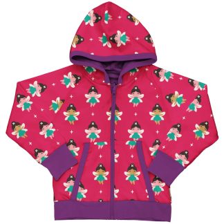 Maxomorra Fairy Reversible Cardigan with Hood