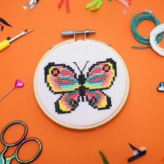 Butterfly Mini Cross Stitch Kit