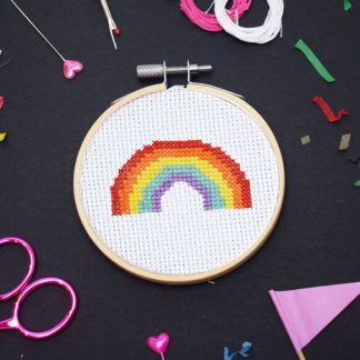 Over the Rainbow Mini Cross Stitch Kit
