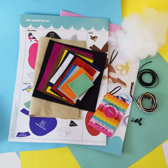 Felt Bird Decoration Kit - Image 2