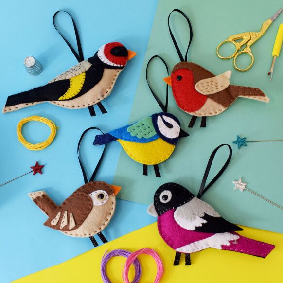 Felt Bird Decoration Kit - Image 5