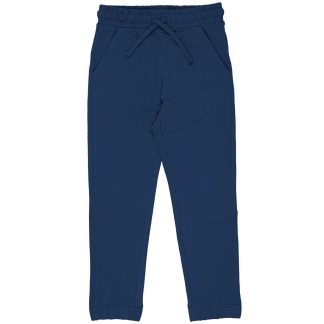 Maxomorra Slim Sweat Pants in Navy