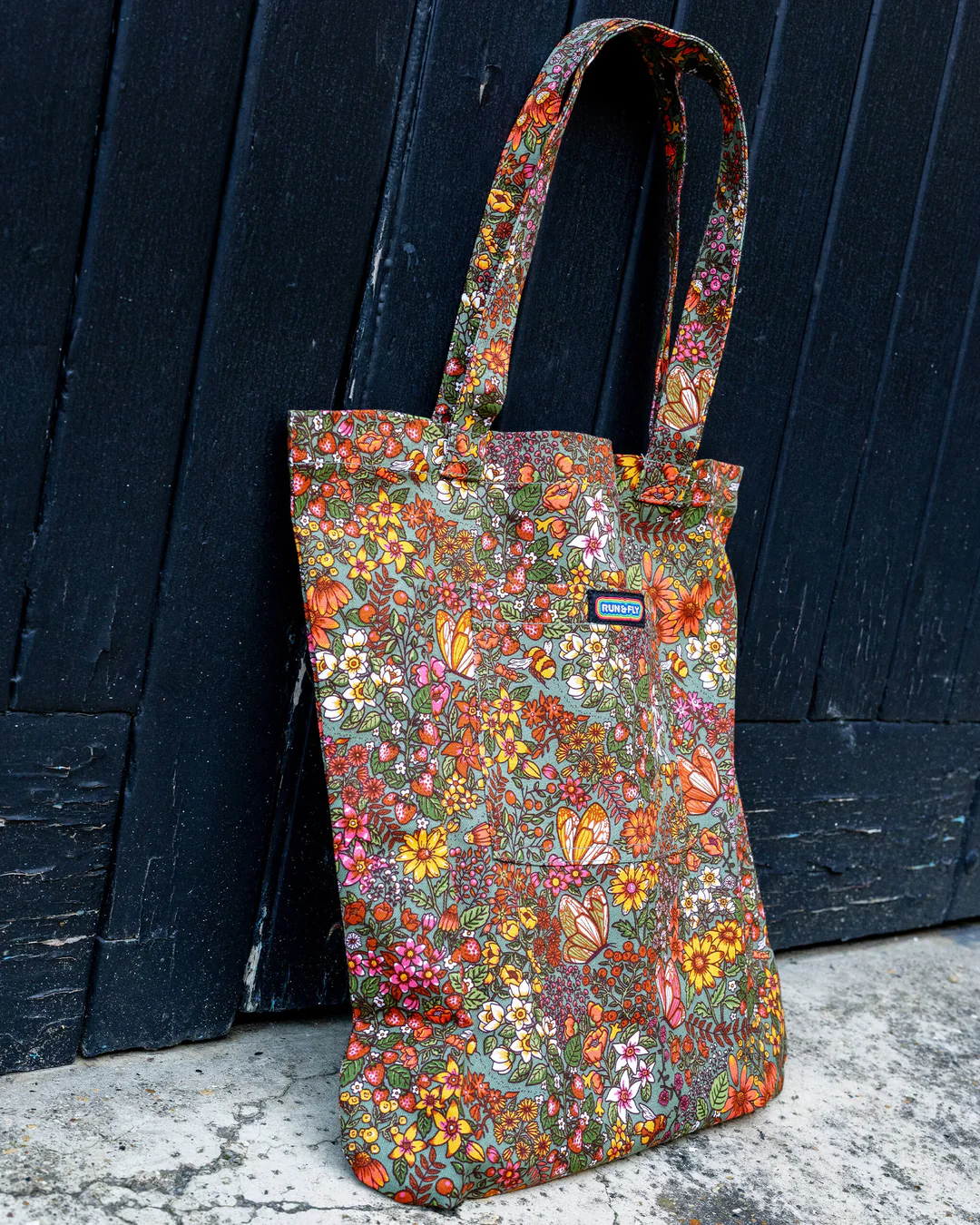 Run & Fly Cottagecore Tote Bag - Image 3