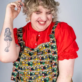 Run & Fly Nutcracker Parade Stretch Twill Dungarees