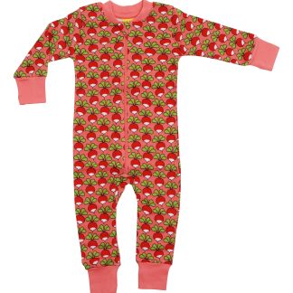 Duns Zip Suit in Radish Tea Rose