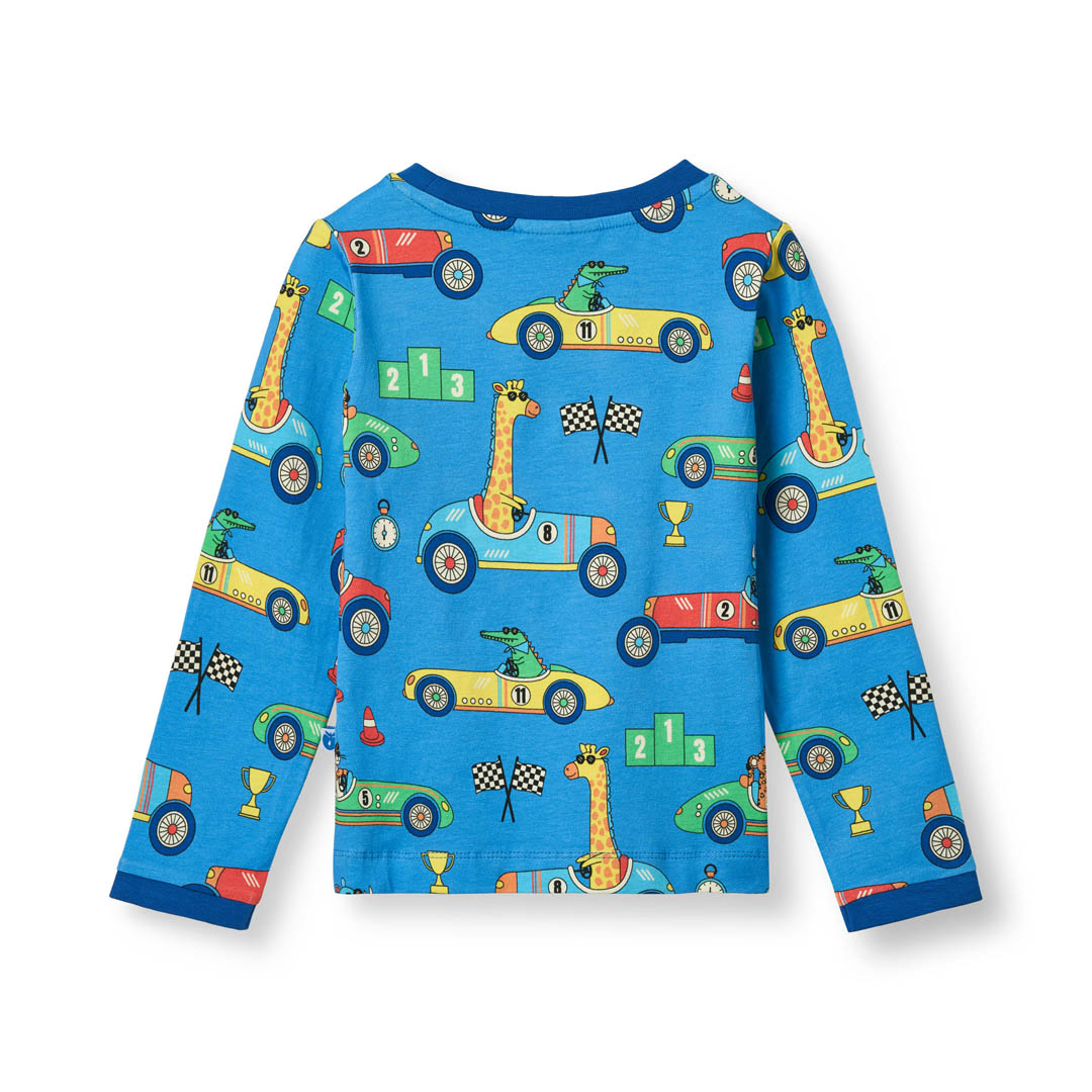 Smafolk Long Sleeved Top with Race Cars - Image 4