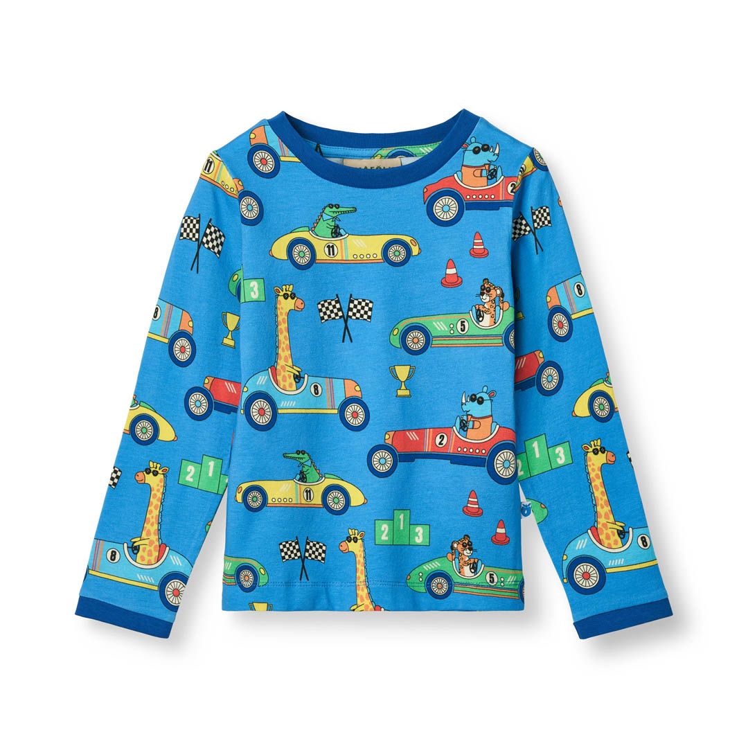 Smafolk Long Sleeved Top with Race Cars - Image 5